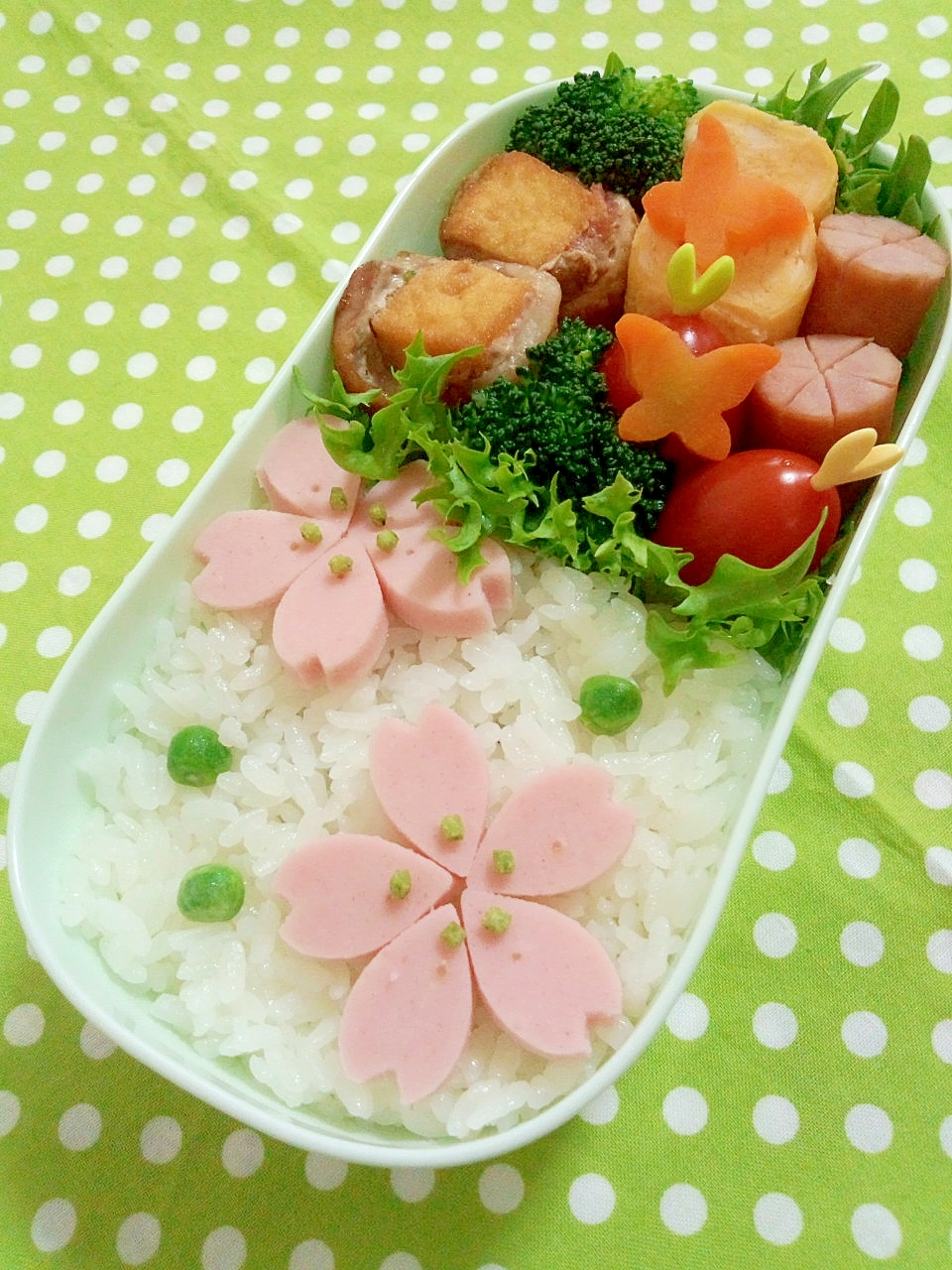 簡単キャラ弁 さくらのお弁当 レシピ 作り方 By Cherry05 楽天レシピ
