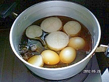 手羽元と大根のおでん風煮