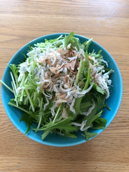 お豆腐が見えませんが‥下に埋もれてます(^-^)お皿が小さかった〜。
1人ランチにモリモリいただきました。ゆる糖質オフ生活にぴったりです♪