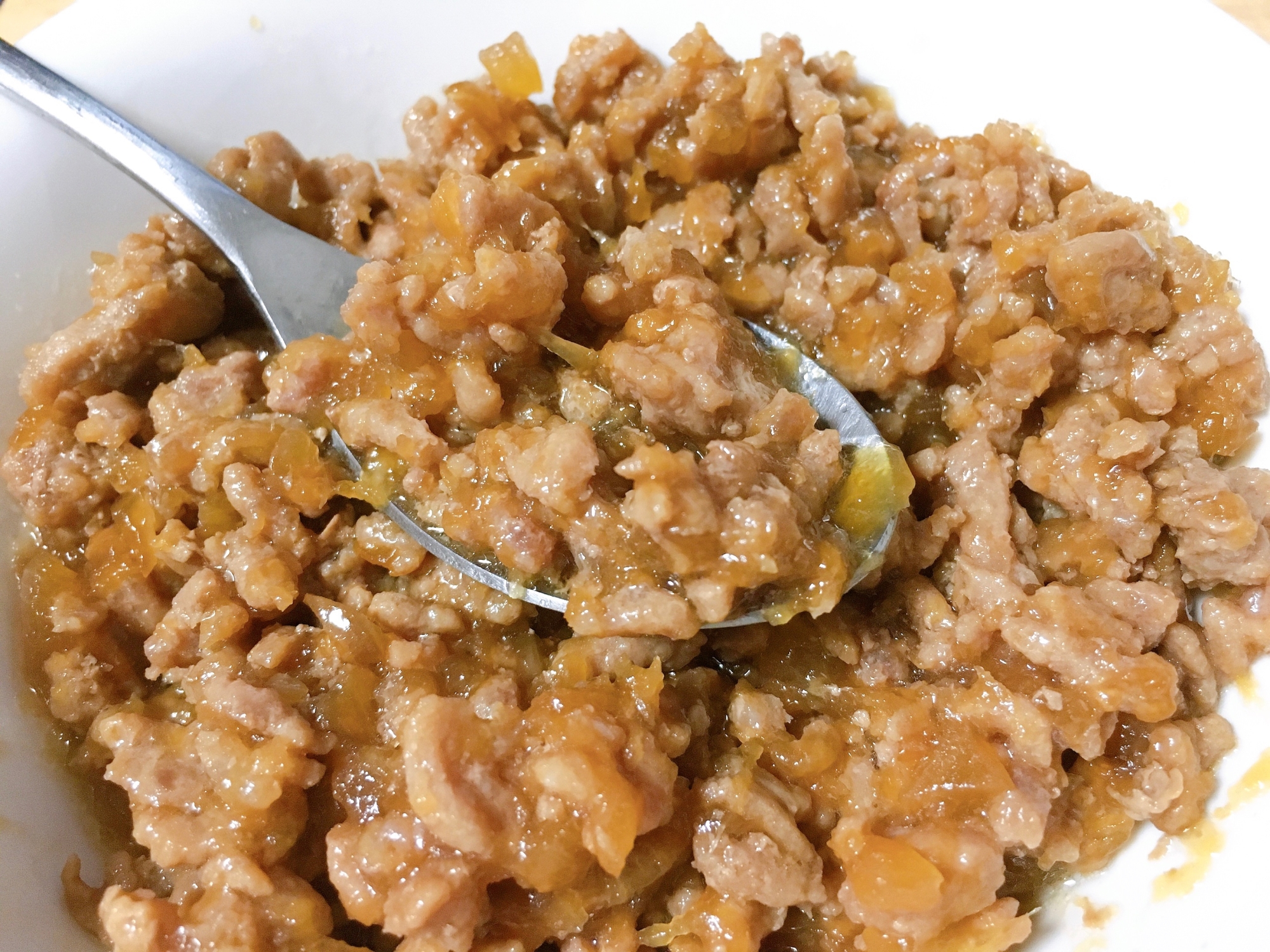 最強ご飯のお供!豚ひき肉の生姜焼き風