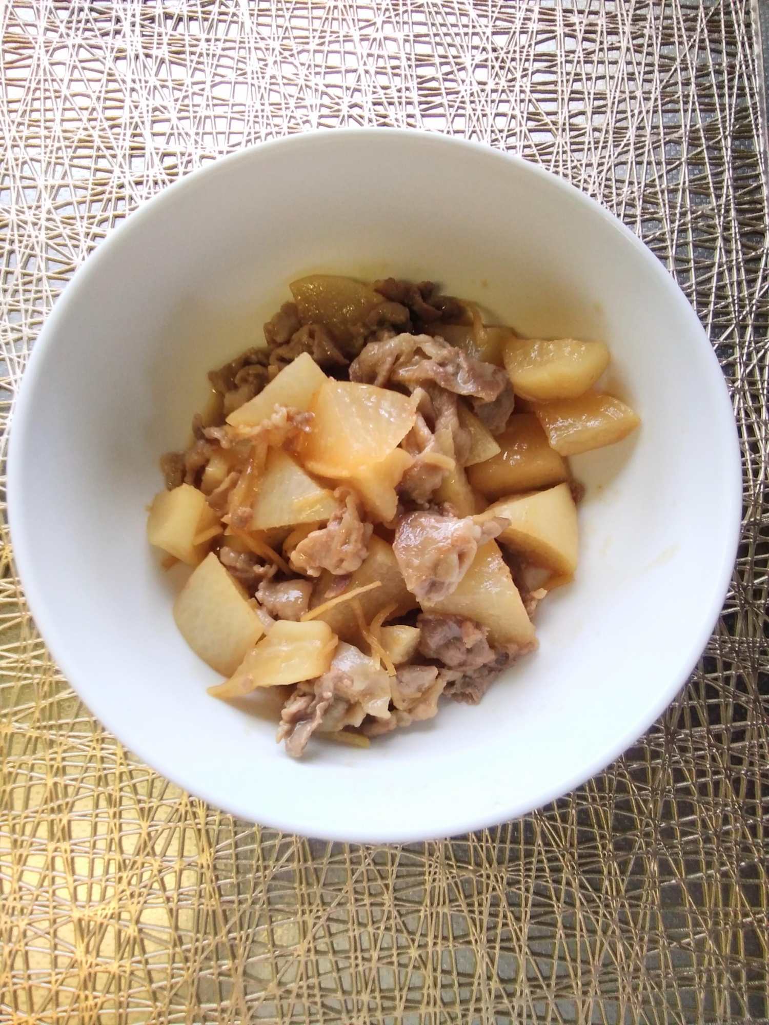 バター香る☆豚ばら大根味噌バター煮☆豚ばら大根