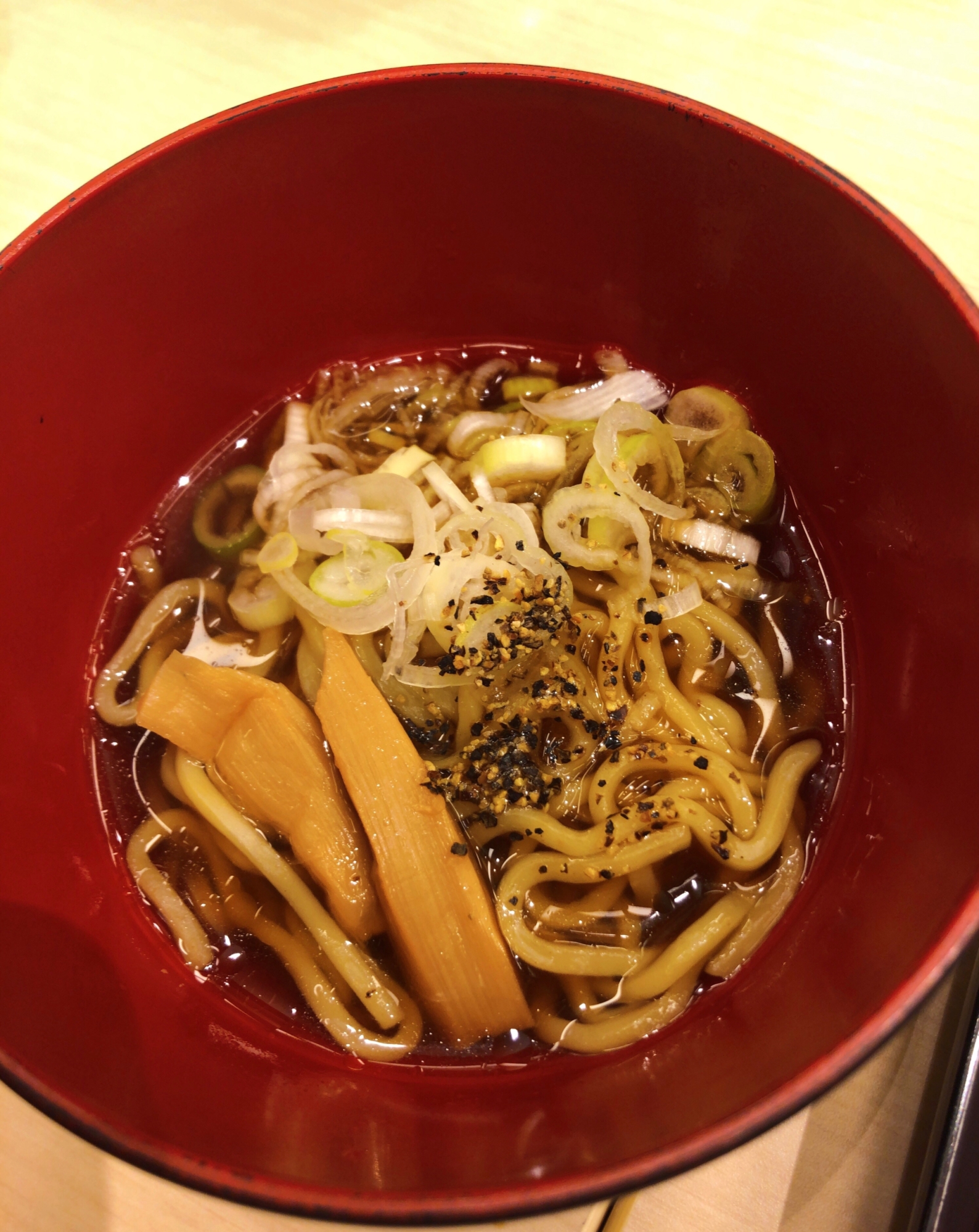 かつおだしの生ラーメン