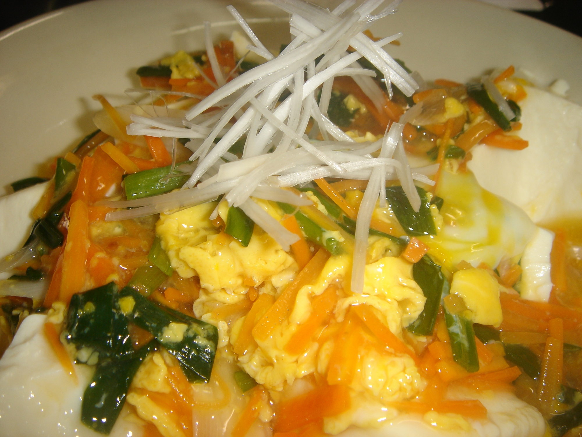 豆腐の卵野菜あんかけ レシピ 作り方 By Kurikei 楽天レシピ