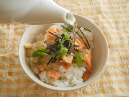 身体ポカポカ 鮭生姜茶漬け レシピ 作り方 By 寝虎太郎 楽天レシピ