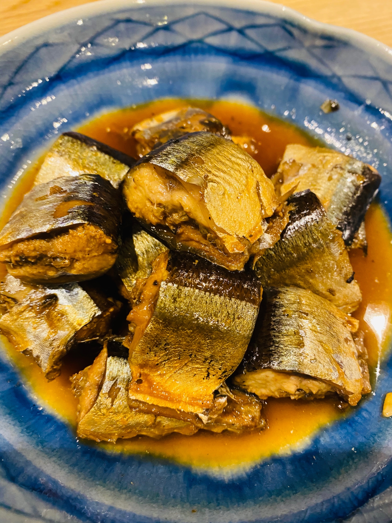 圧力鍋で　骨まで食べれるさんまの甘露煮