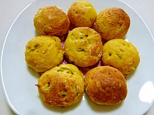 ホットケーキミックスでかぼちゃパン