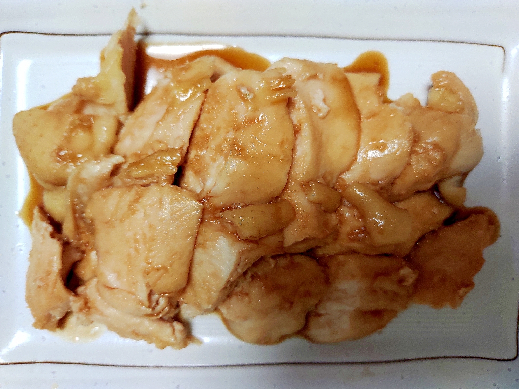 鶏むね肉の甘辛ソース