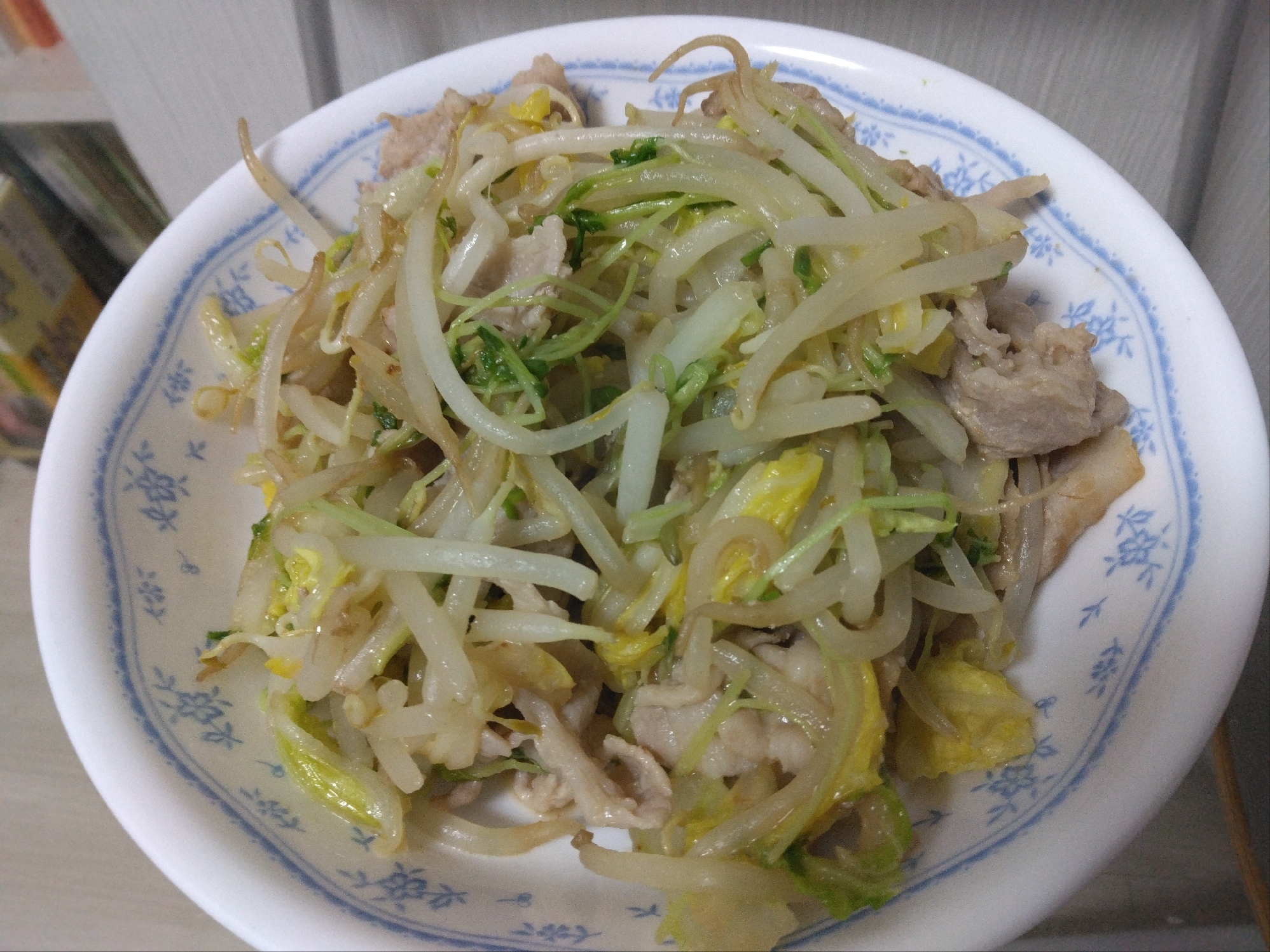 豚バラと野菜の味噌炒め