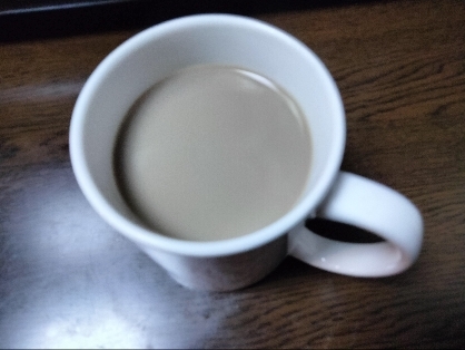 こんばんは。今日も寒かったので、ココアカフェオレであたたまりました。レシピ有難うございました。