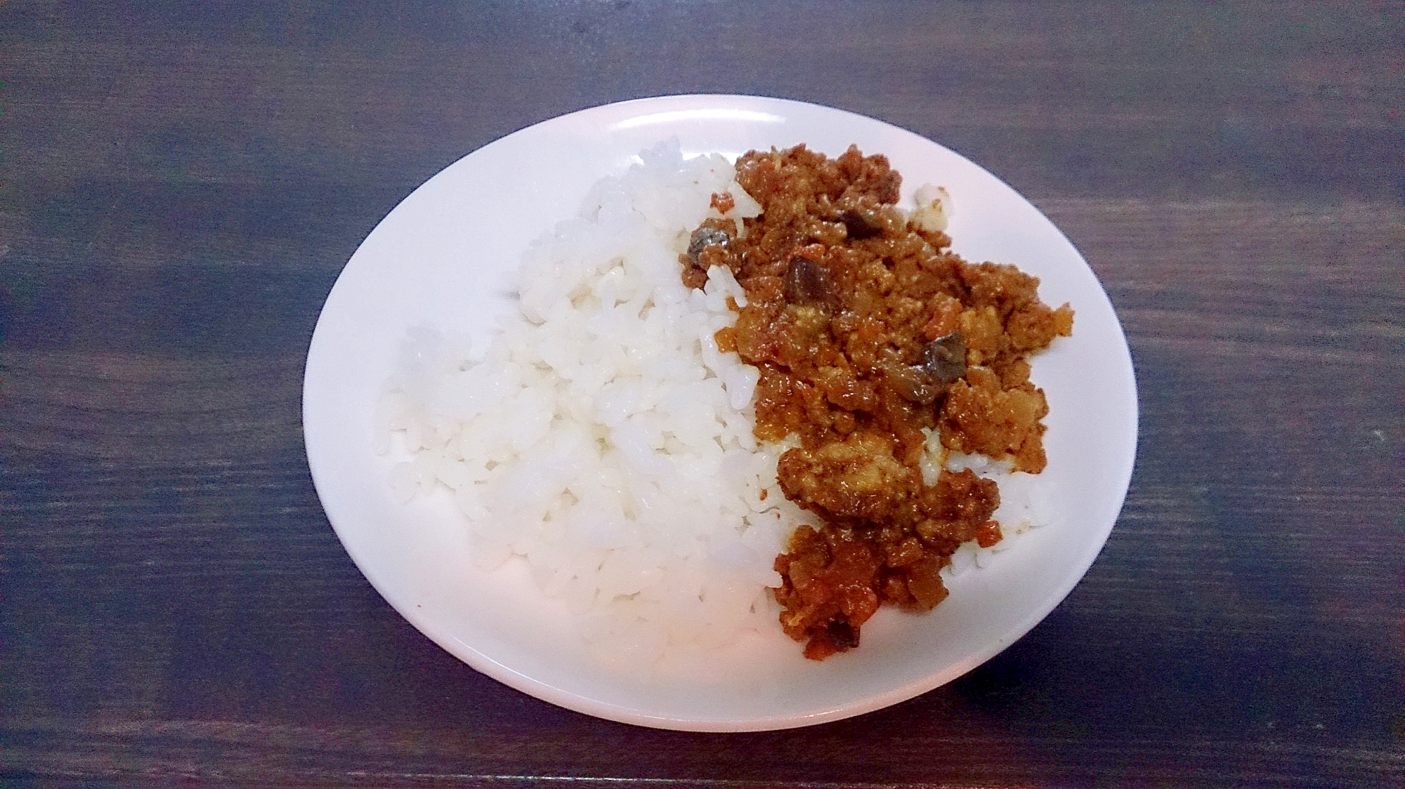 カレールウで簡単キーマカレー