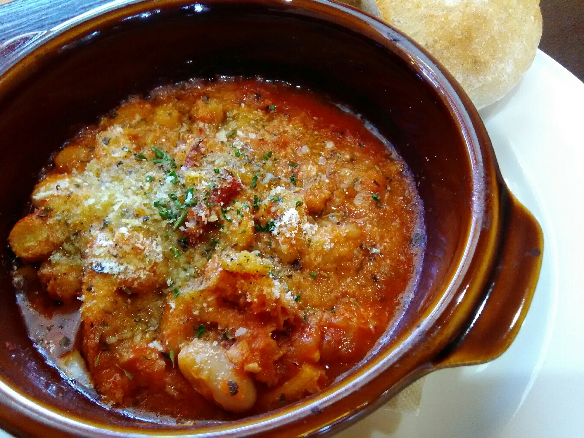 トリッパと白インゲン豆の煮込み