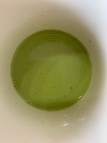 生クリーム入り抹茶ラテ