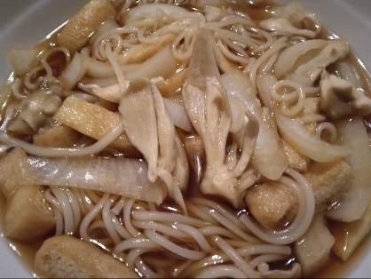 乾麺で煮込みうどん