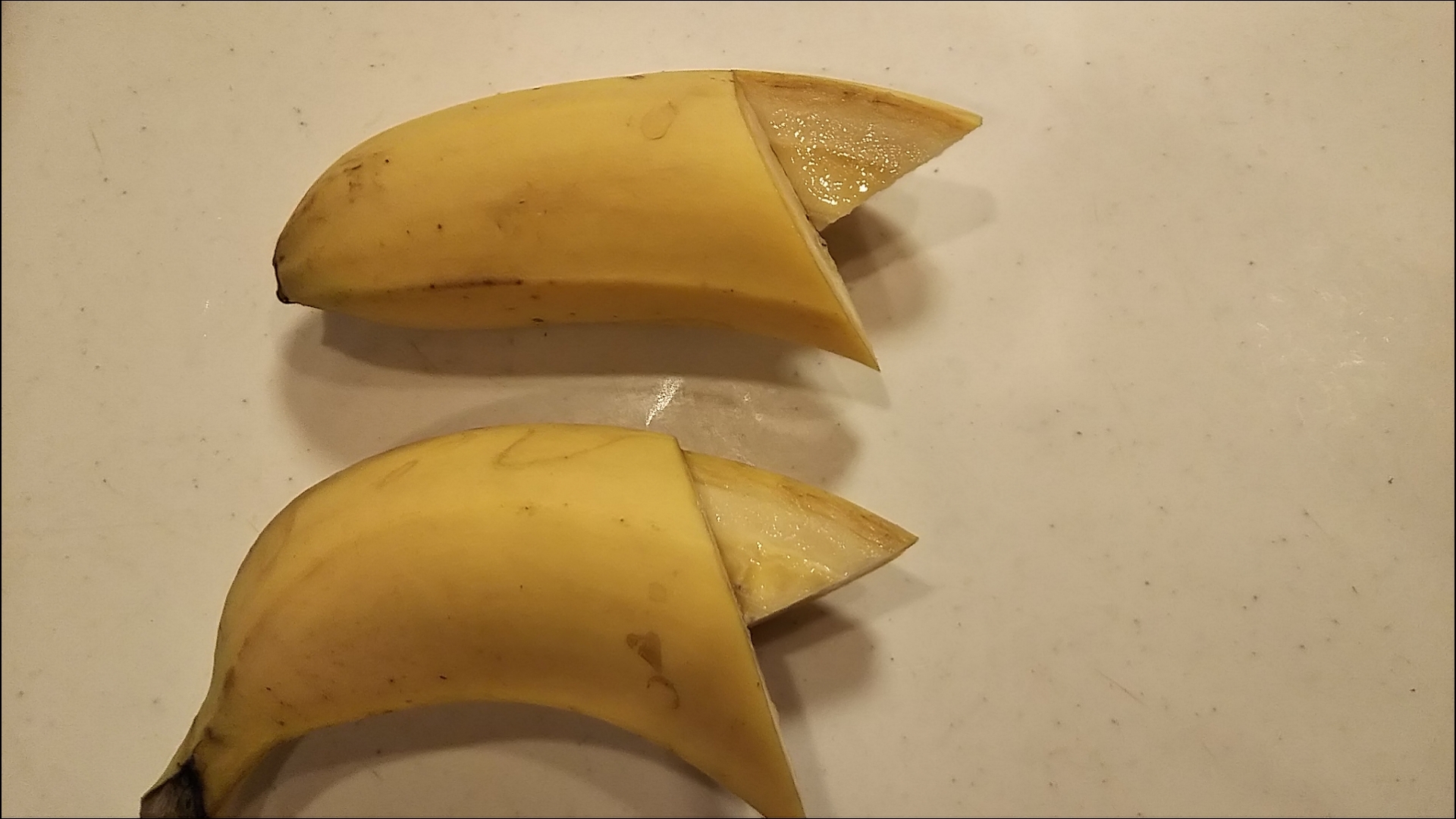 バナナのおしゃれ切り
