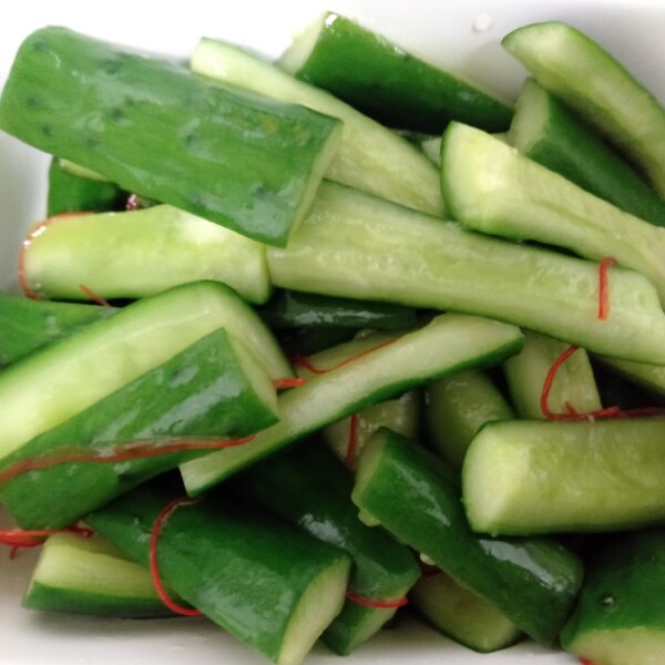 ピリ辛きゅうりの浅漬け レシピ 作り方 By Anna 楽天レシピ ピリ辛きゅうりの浅漬け レシピ 作り方 By Anna 楽天レシピ