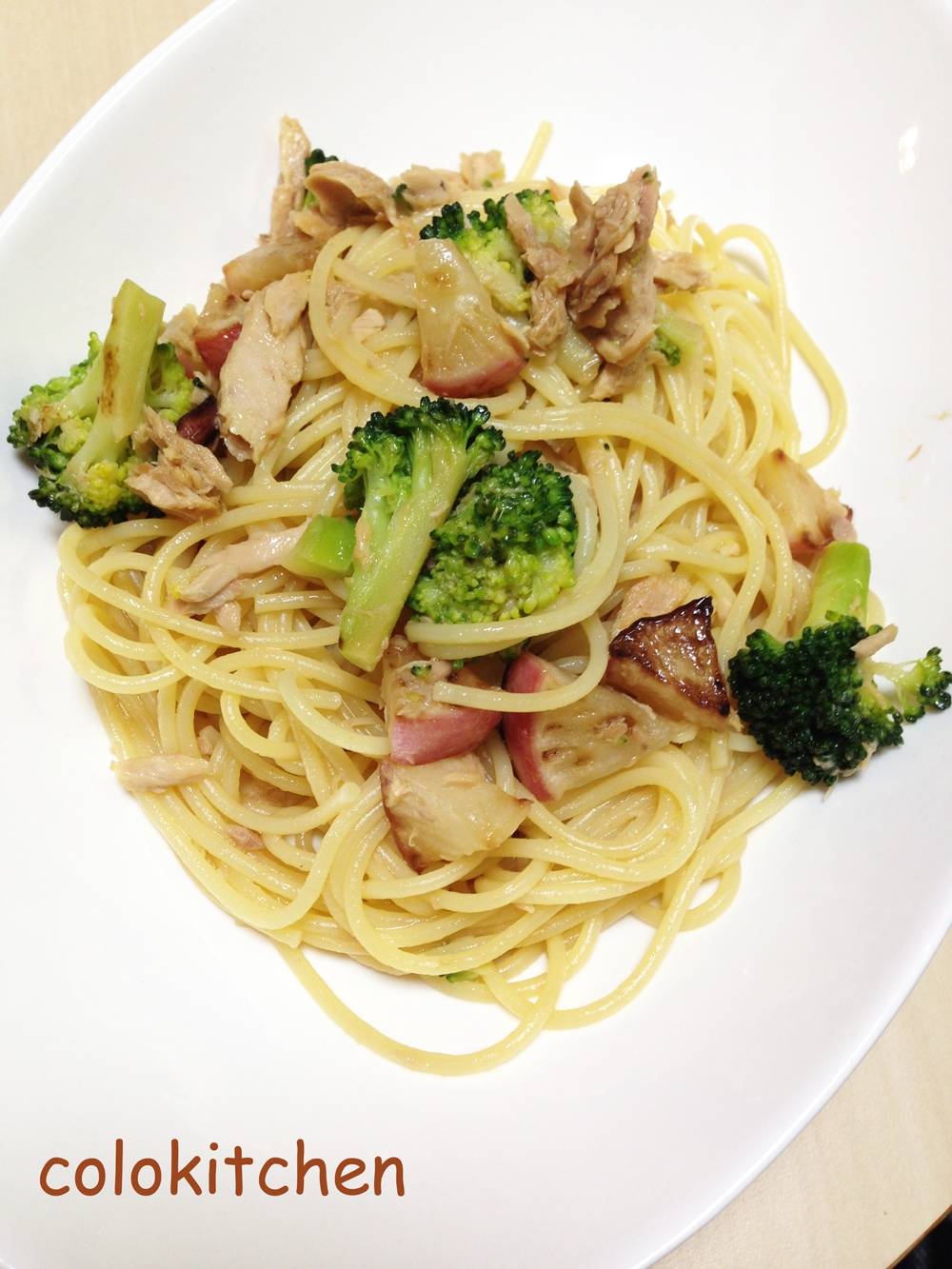 大根とブロッコリーとツナのバター醤油パスタ レシピ 作り方 By Colokitchen 楽天レシピ