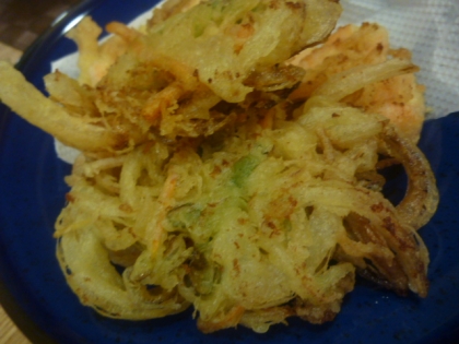 サクサク！！ご飯すすみました！たくさん作ったので明日はかき揚げうどんです♪美味しいレシピありがとうございますっ（＾＾）