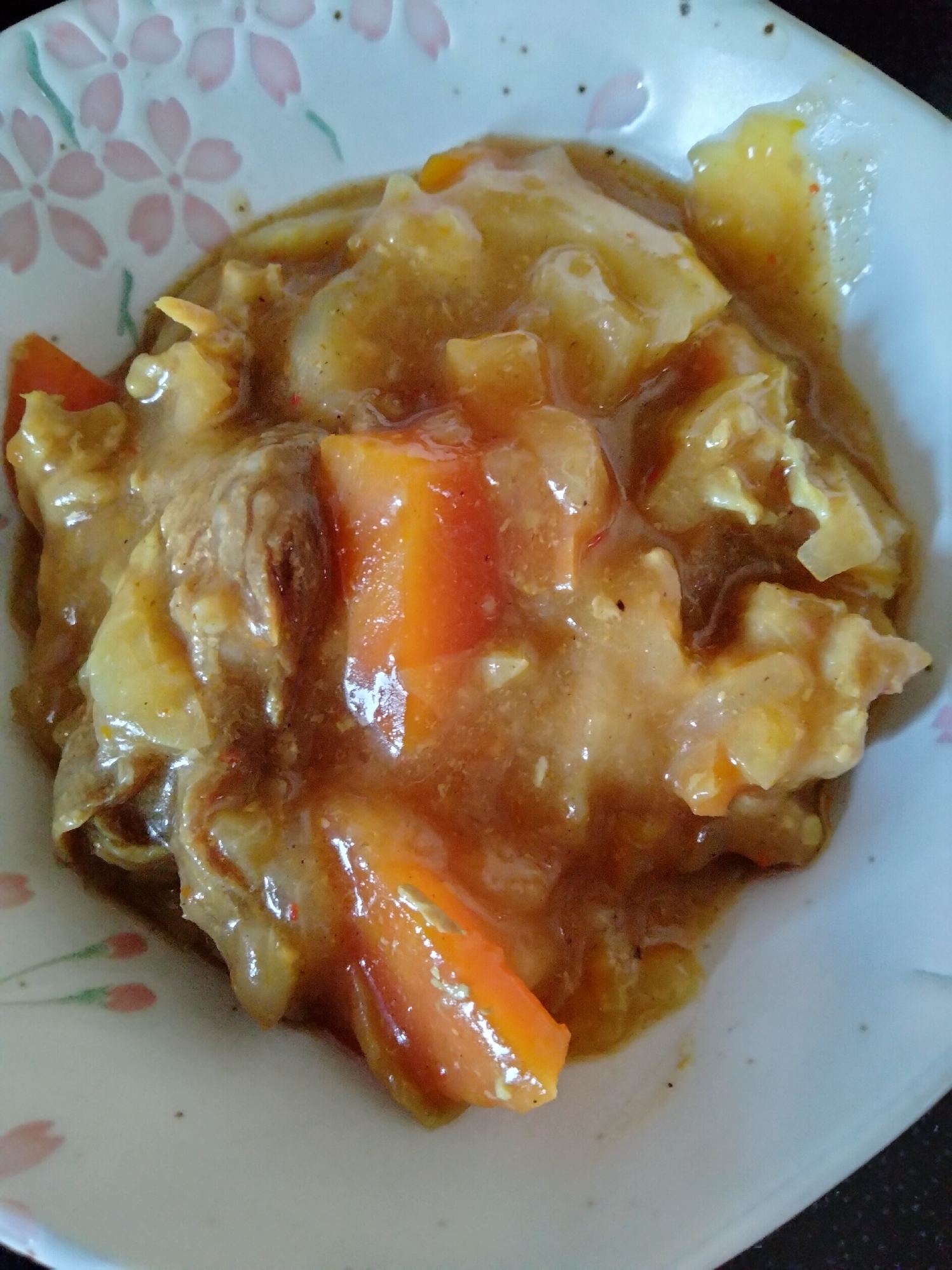 家のカレー