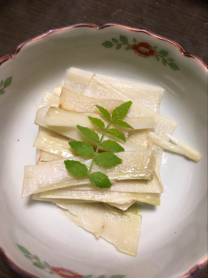 旬の美味しい、うどの酢みそ和え♪