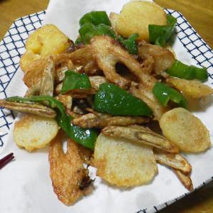 唐揚げ粉で野菜あげ レシピ 作り方 By 白1259 楽天レシピ