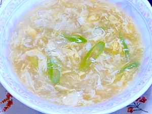 ネギたっぷりの とろとろ卵スープ レシピ 作り方 By Arakurea 楽天レシピ