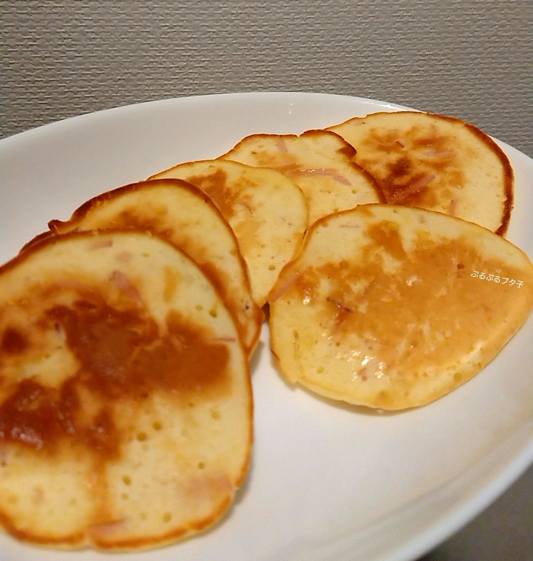 ハムチー入り！パンケーキ