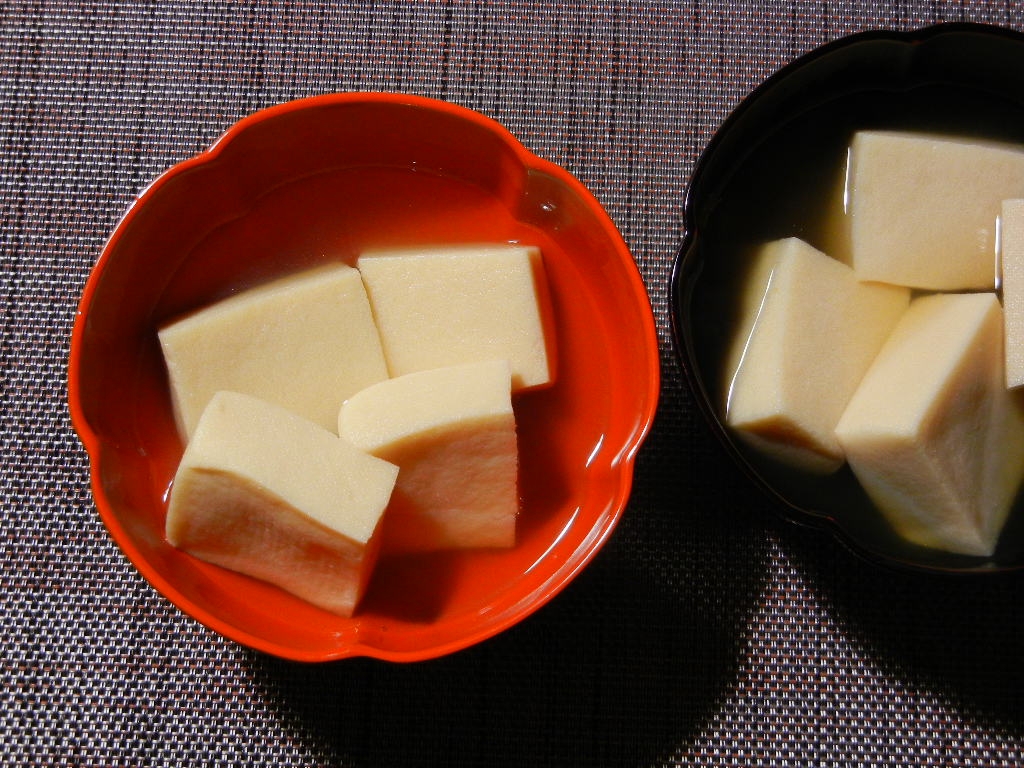 高野豆腐の出汁スープ