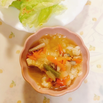 ホタテ貝柱レタスコーンの煮物♪