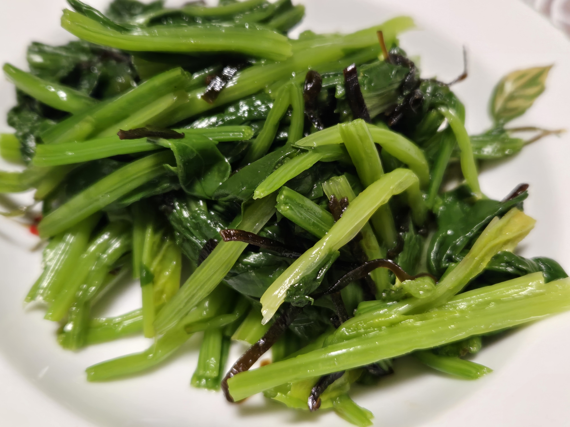 ほうれん草の塩こんぶあえ