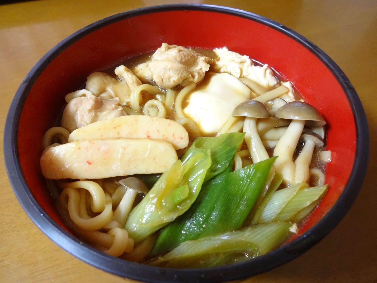 温まる！味噌煮込みうどん