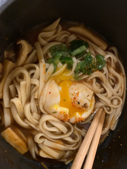 カレールーを使ったシンプル簡単カレーうどん