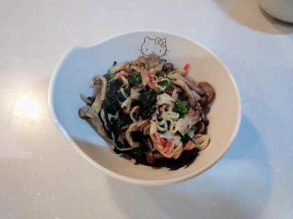 ササッと1品！ほうれん草とカニカマの小鉢