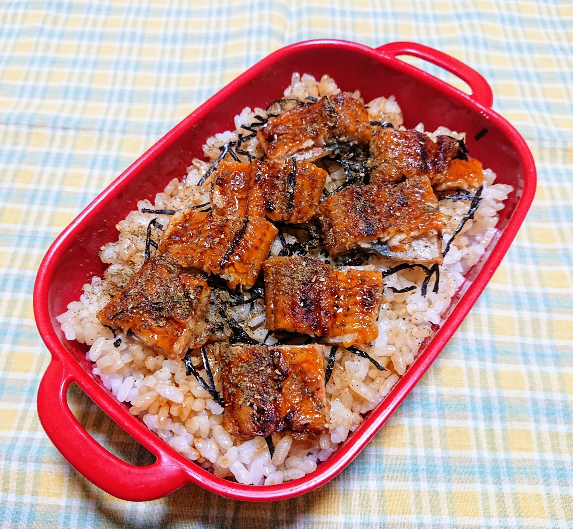 きざみ鰻弁当