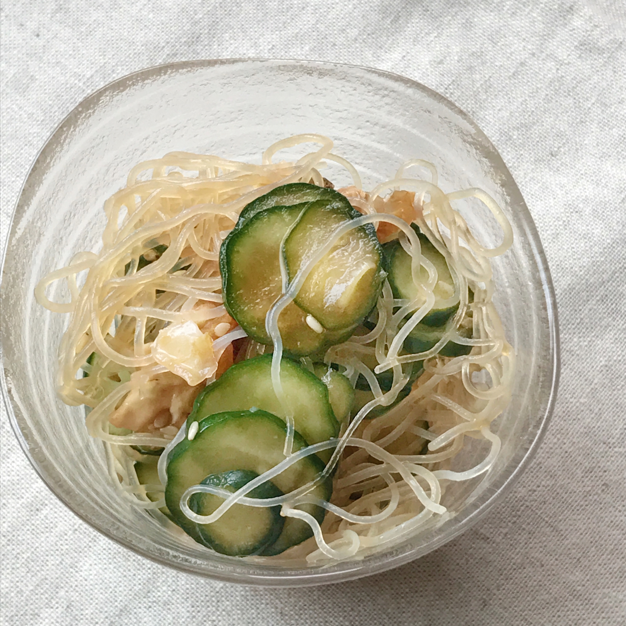 するめ入り中華春雨サラダ