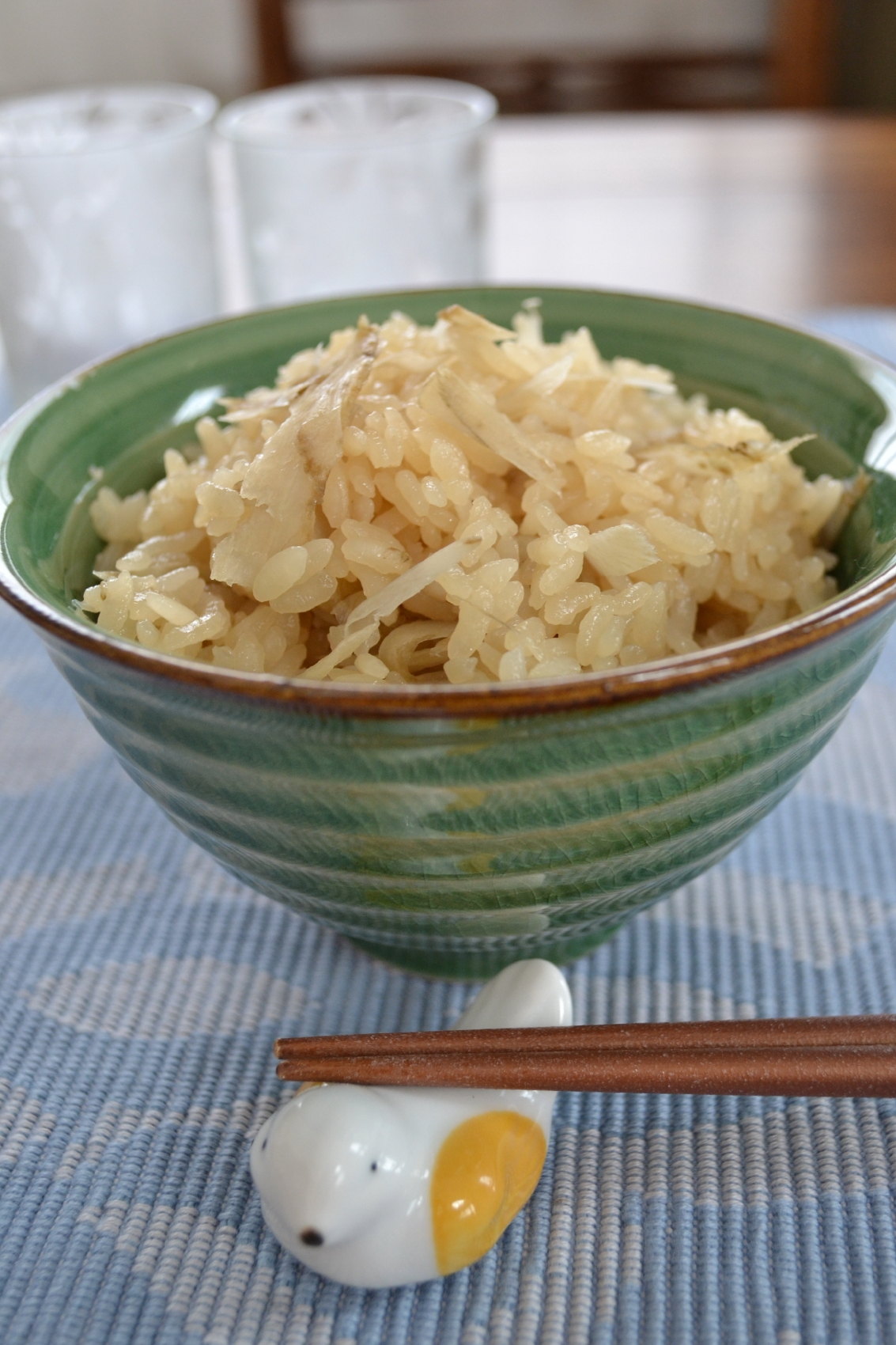 ＊新ごぼうの炊き込みご飯＊