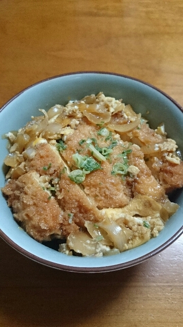 チキンカツ丼♪