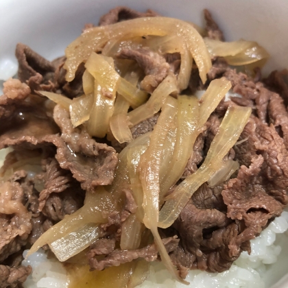 吉野家再現 ダシダで簡単 牛丼 レシピ 作り方 By Ryo Twice 楽天レシピ