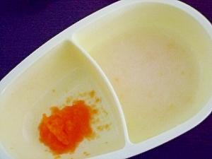 ゆっくり離乳食 初期yoお麩のお粥さん レシピ 作り方 By Nozayomi 楽天レシピ