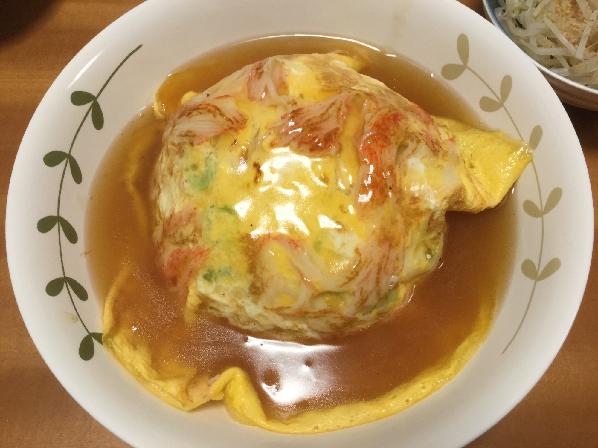 カニカマで簡単天津飯