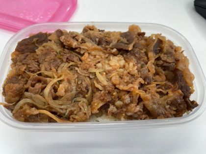 ズボら！！プルコギ風のカルビ丼ご飯