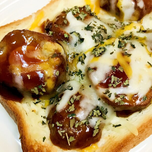 惣菜パン スライス ミートボール チーズのトースト レシピ 作り方 By Bistromiti R 楽天レシピ 惣菜パン スライス ミートボール チーズのトースト レシピ 作り方 By Bistromiti R 楽天レシピ