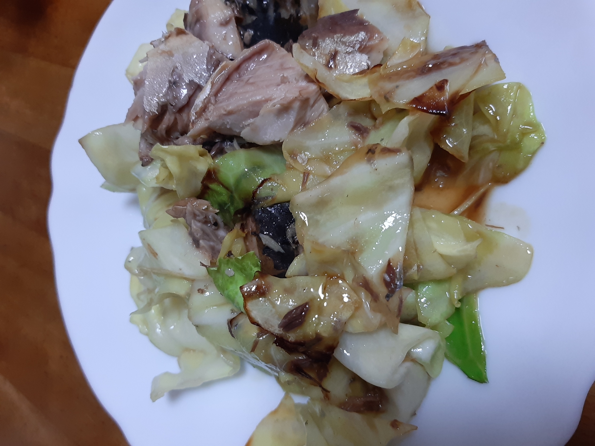 サバ缶アレンジ 焼き肉のタレ