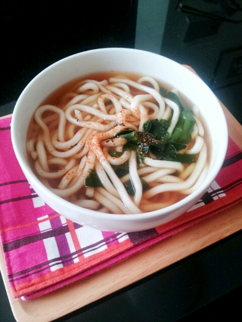 ★麺つゆなんて買わないよ～～簡単調味料で素うどん★