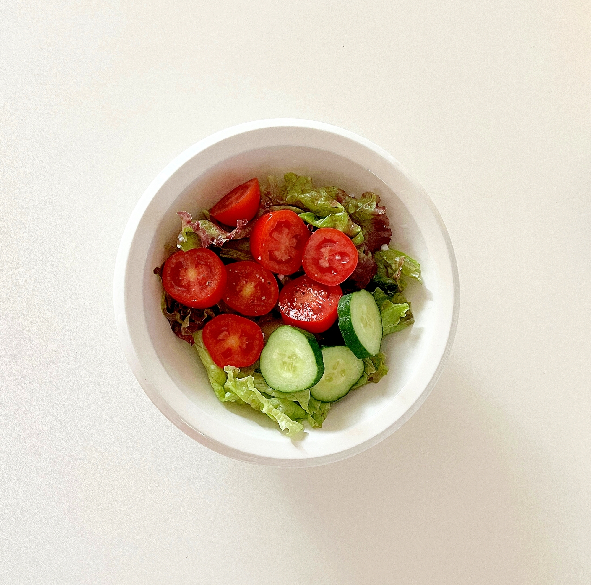 朝食☆生野菜サラダ