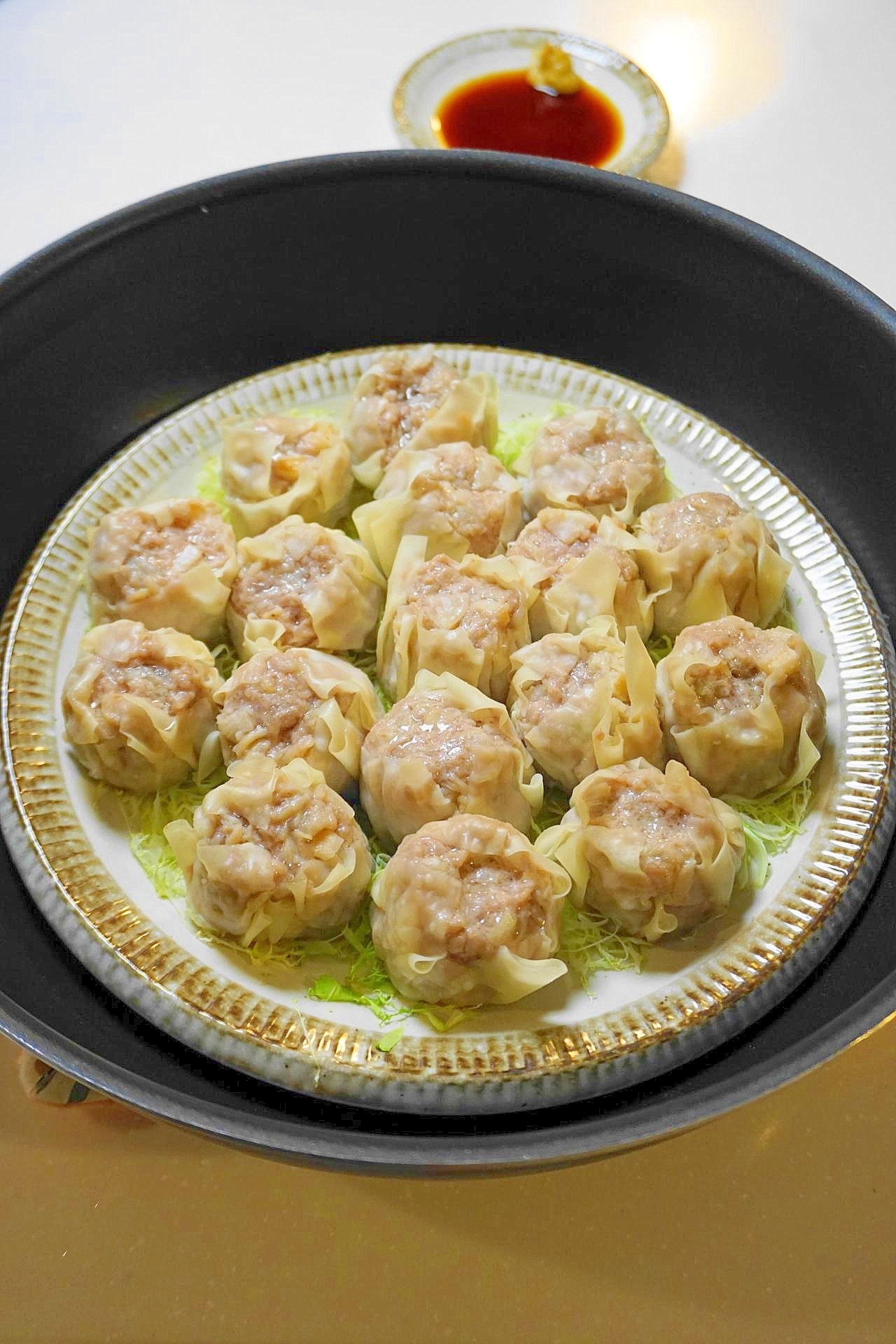 蒸し器が無くても出来る！豚肉とホタテのシュウマイ