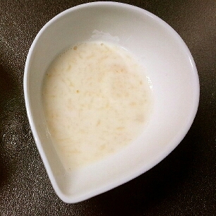 離乳食中期☆りんごミルク