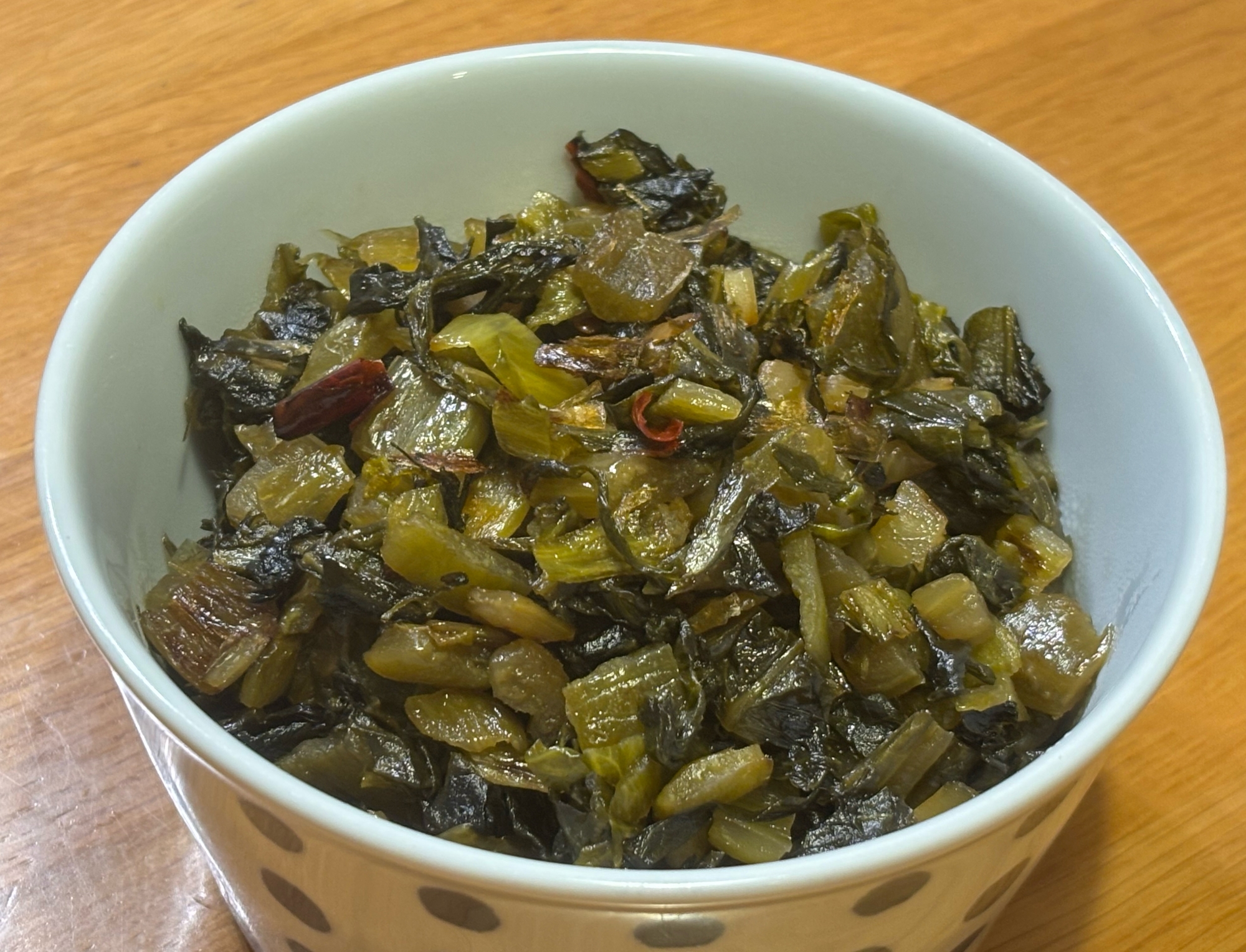 ご飯が美味しい！高菜のピリ辛炒め☆