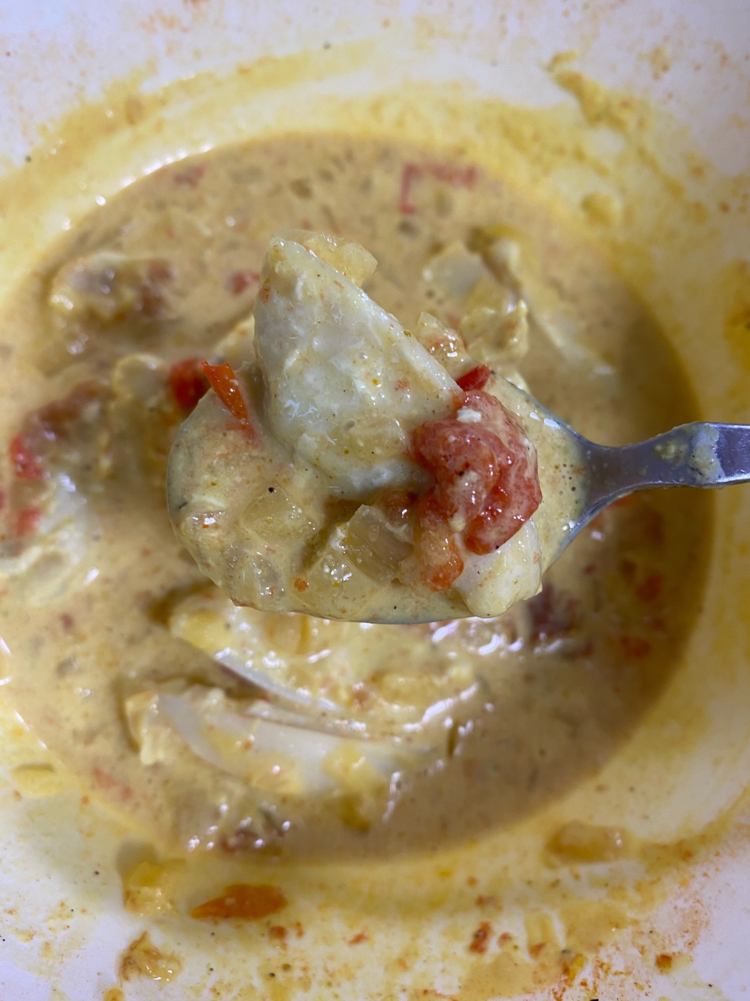 電子レンジで!スリランカ風鶏軟骨カレー