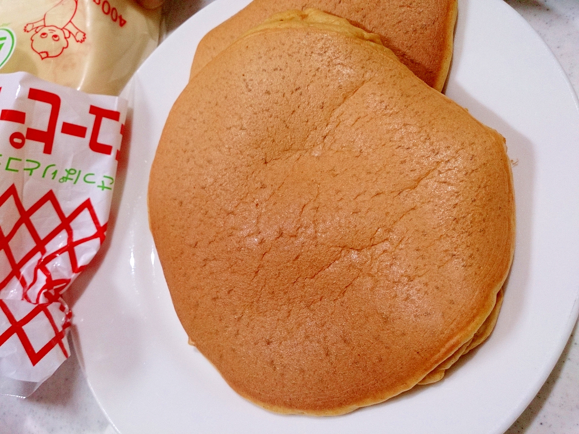 マヨネーズ入りでふっくらきな粉の基本のパンケーキ レシピ 作り方 By Hideok8 楽天レシピ