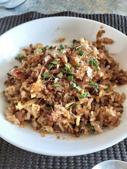 残った焼きそばDeそばめし♫〜毎日簡単！〜